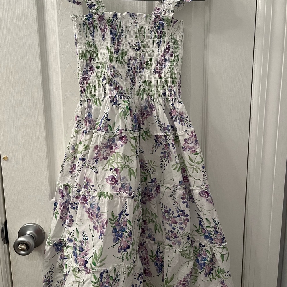 Hill House Floral Smocked Dress
